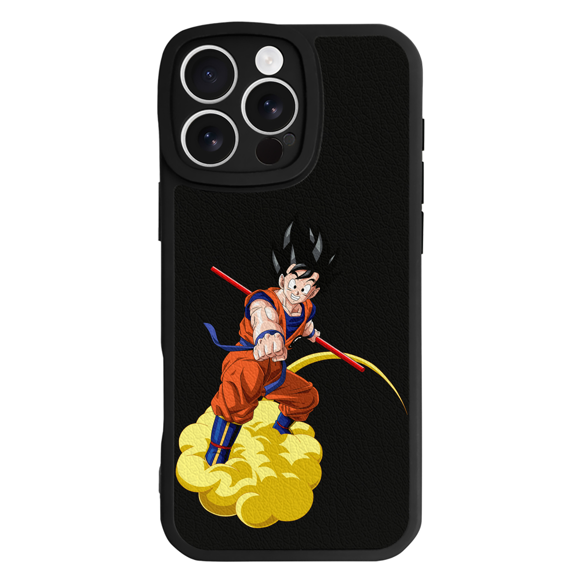 （画像用） ドラゴンボール 孫 悟飯（そんごはん）DRAGON BALL Son Gohan 【iPhone 16シリーズ対応】シリコンスマホケース（レザー調） 材質：シリコン